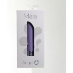 Angel Crystal Gem Supercharged Bullet Vibrator Purple - Image 3