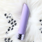 Angel Crystal Gem Supercharged Bullet Vibrator Purple - Image 2