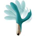Skyler Silicone Bendable Rabbit Vibrator Green - Image 3