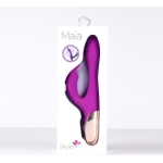Skyler Rechargeable Silicone Bendable Rabbit Purple