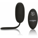 Silicone Remote Rechargeable Egg Vibrator Black