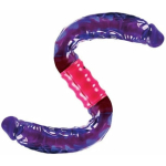 Dual Vibrating Flexi-Dong Purple