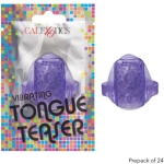 Foil Pack Vibrating Tongue Teaser Purple 24pk