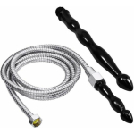Cloud 9 Fresh + Deluxe Anal Enema Premium Shower Kit W/ 2 Tips & 6 Ft Stainless Steel - Image 2