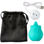 Cloud 9 Health & Wellness Flutter Oral Tongue Stimulator Teal