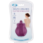 Cloud 9 Health & Wellness Flutter Oral Tongue Stimulator Plum - Image 2