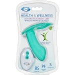 Cloud 9 Health & Wellness Wireless Remote Control Panty Leaf" Vibe - Teal"