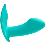 Cloud 9 Health & Wellness Wireless Remote Control Panty Leaf" Vibe - Teal" - Image 3