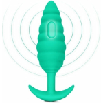 b-Vibe Twist Texture Plug Green - Image 2