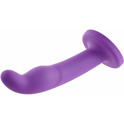 Merge Astil 8 In. Suction Cup G-spot Dildo Purple