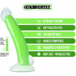 Neo Elite - Glow-in-the-dark Omnia - 7-inch Silicone Dual-density Dildo - Neon Green - Image 3