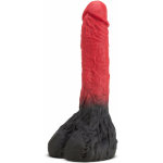 The Realm Lycan Lock-on Werewolf Dildo Red