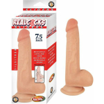 Realcocks Sliders 7.5in Moveable Skin Bendable Harness Compatible Suction Cup Base Flesh - Image 2