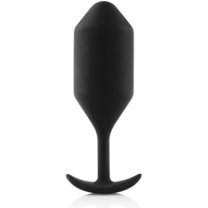 B-Vibe Snug Plug 4 Black 9oz Weight