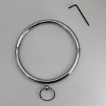 Rouge Stainless Steel Ring Collar Silver - Image 2