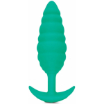b-Vibe Twist Texture Plug Green