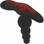 Forto Vibrating Anal Beads Black - Image 3