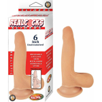 Realcocks Sliders 6 inches Uncircumcised Beige Dildo - Image 2