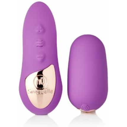 Sensuelle Remote 15 Func Petite Egg Purp