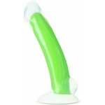 Neo Elite - Glow-in-the-dark Omnia - 7-inch Silicone Dual-density Dildo - Neon Green