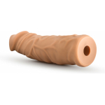 The Realm Realistic 8 Inches Lock On Dildo Mocha - Image 2